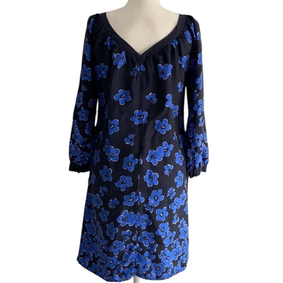 Vineyard Vines Atlantic Floral Silk Dress 8 - Picture 4 of 10